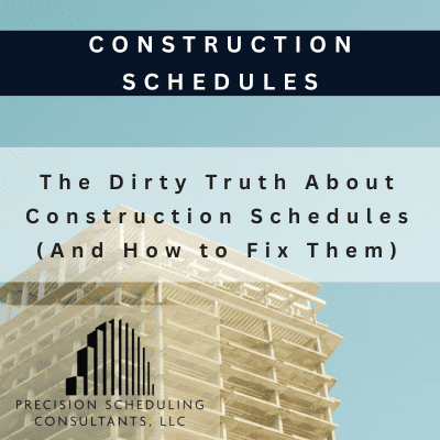 The Dirty Truth About Construction Schedules (And How to Fix Them)