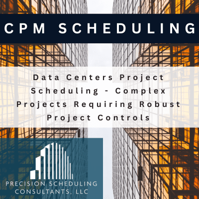 Data Centers Project Scheduling - Complex Projects Requiring Robust Project Controls